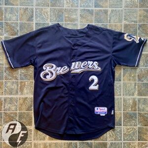 Majestic Milwaukee Brewers 2011 Nyjer Morgan Jersey
